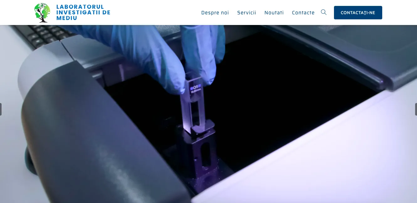 Labmediu.md — site pentru laborator de analiză a apei